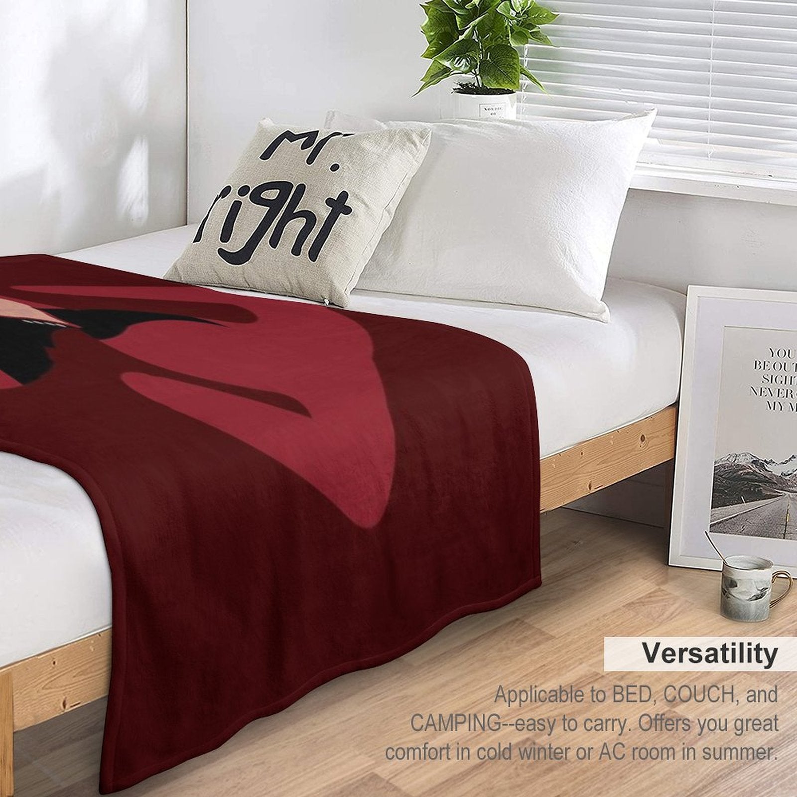 The Captain Sustainable Throw Blanket