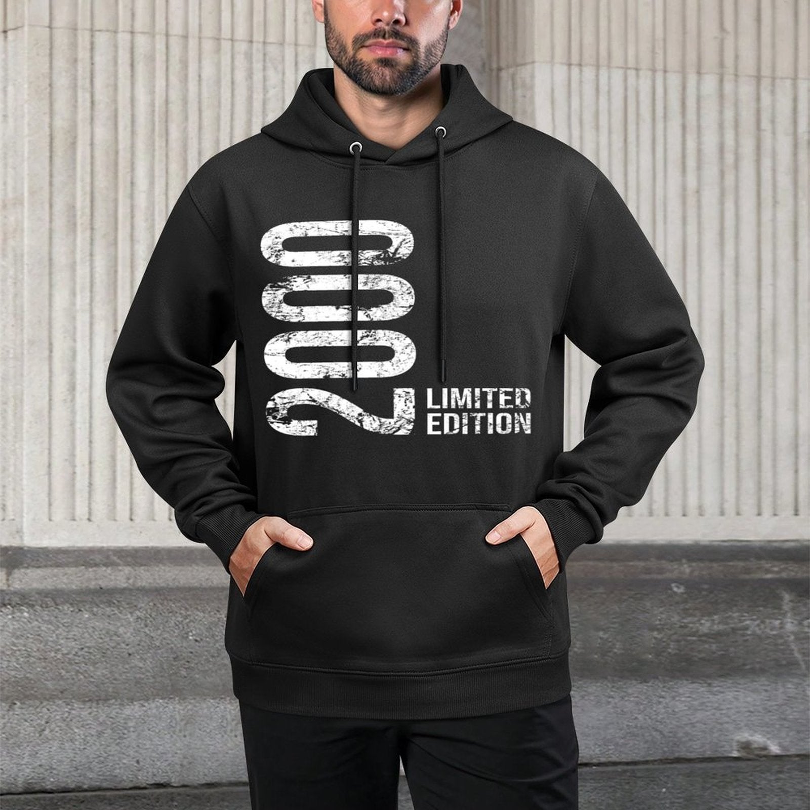 25th Birthday 25 Years Old Man Woman Vintage 2000 Unisex Design Hoodie