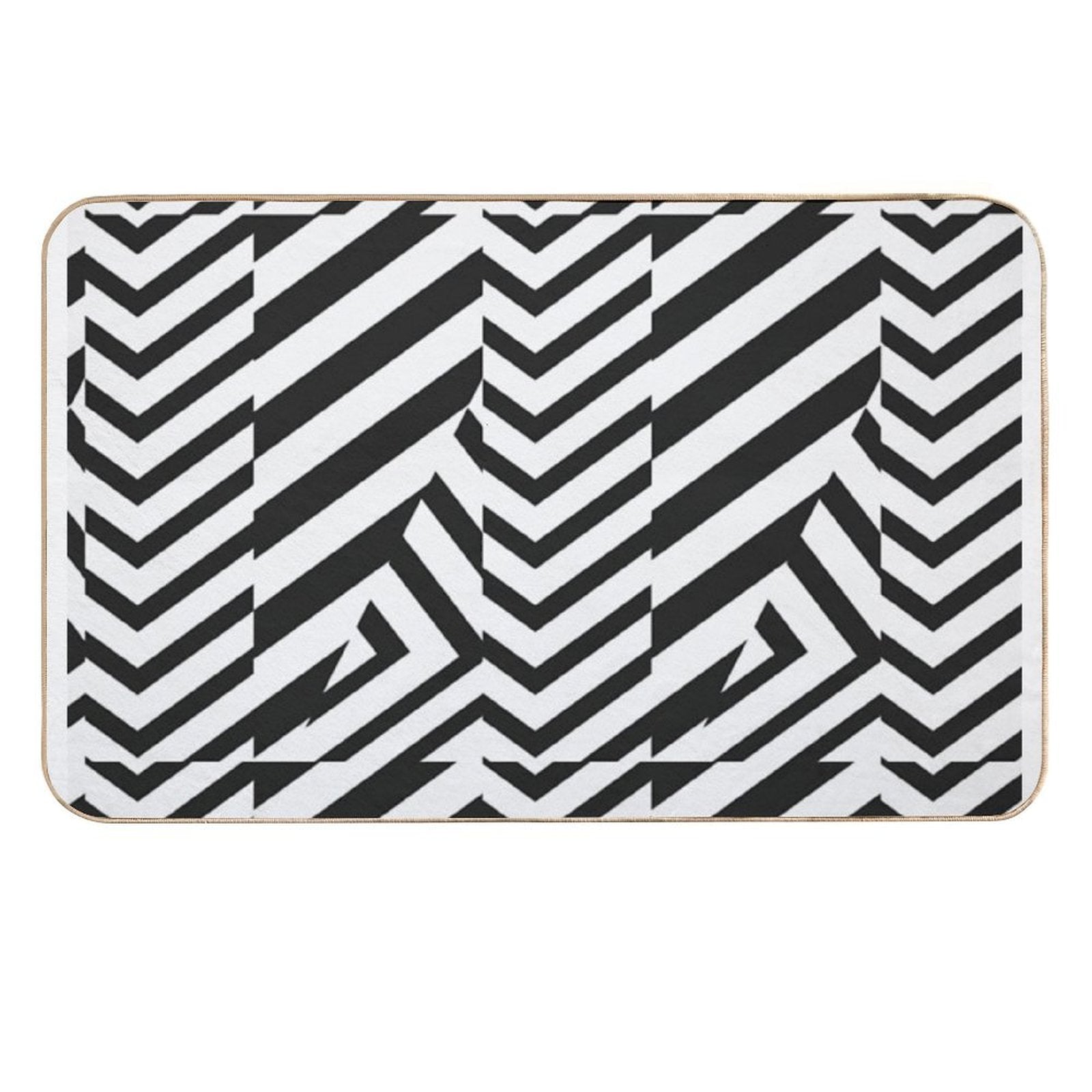 Classic Abstract Football Shirt Manchester  Pet-Safe Bath Mat