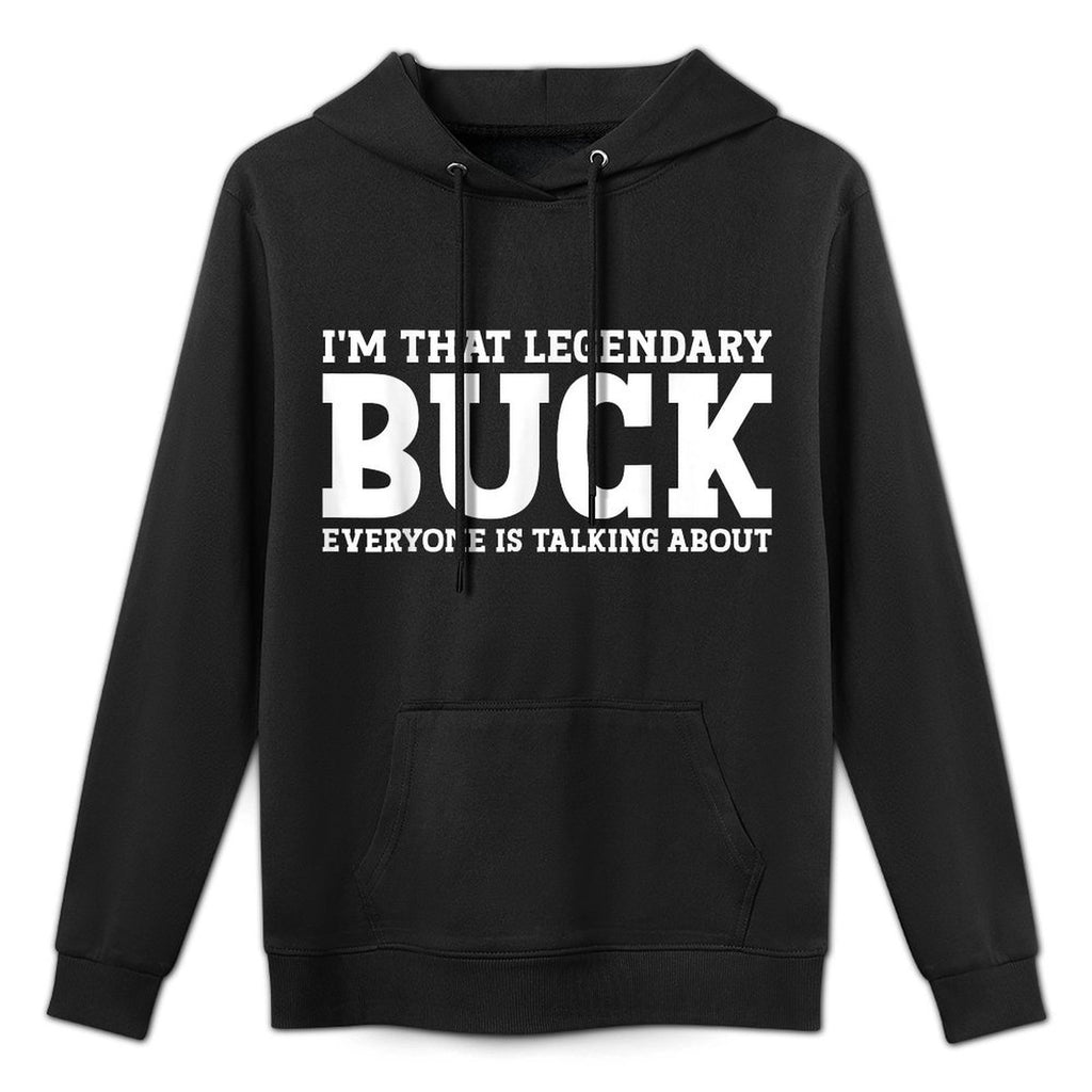 Buck Surname Funny Team Family Last Name Buck Colorfast Hoodie