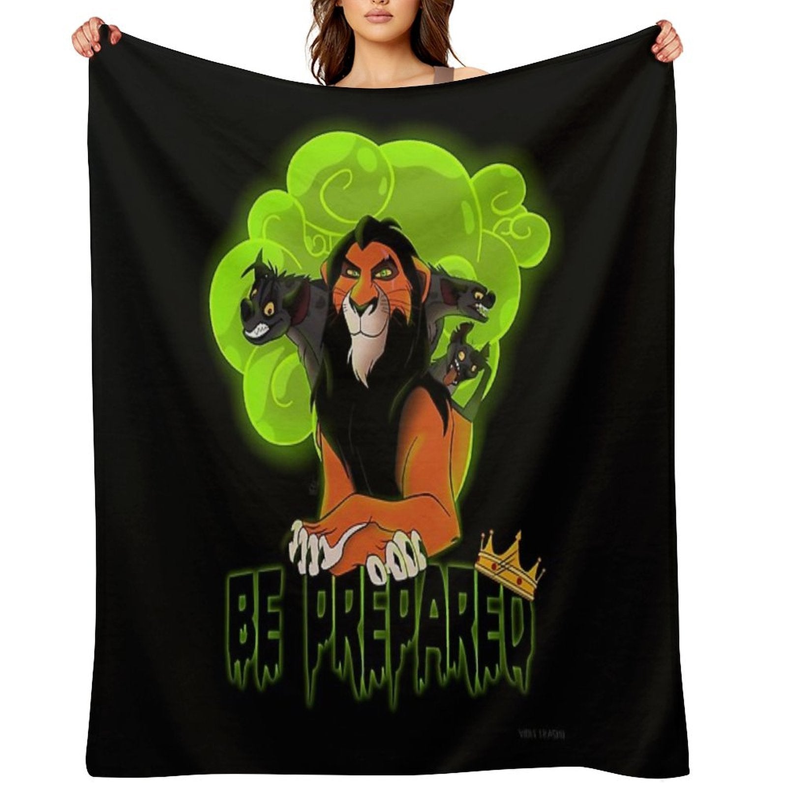 Scar Poster Easy Care Throw Blanket