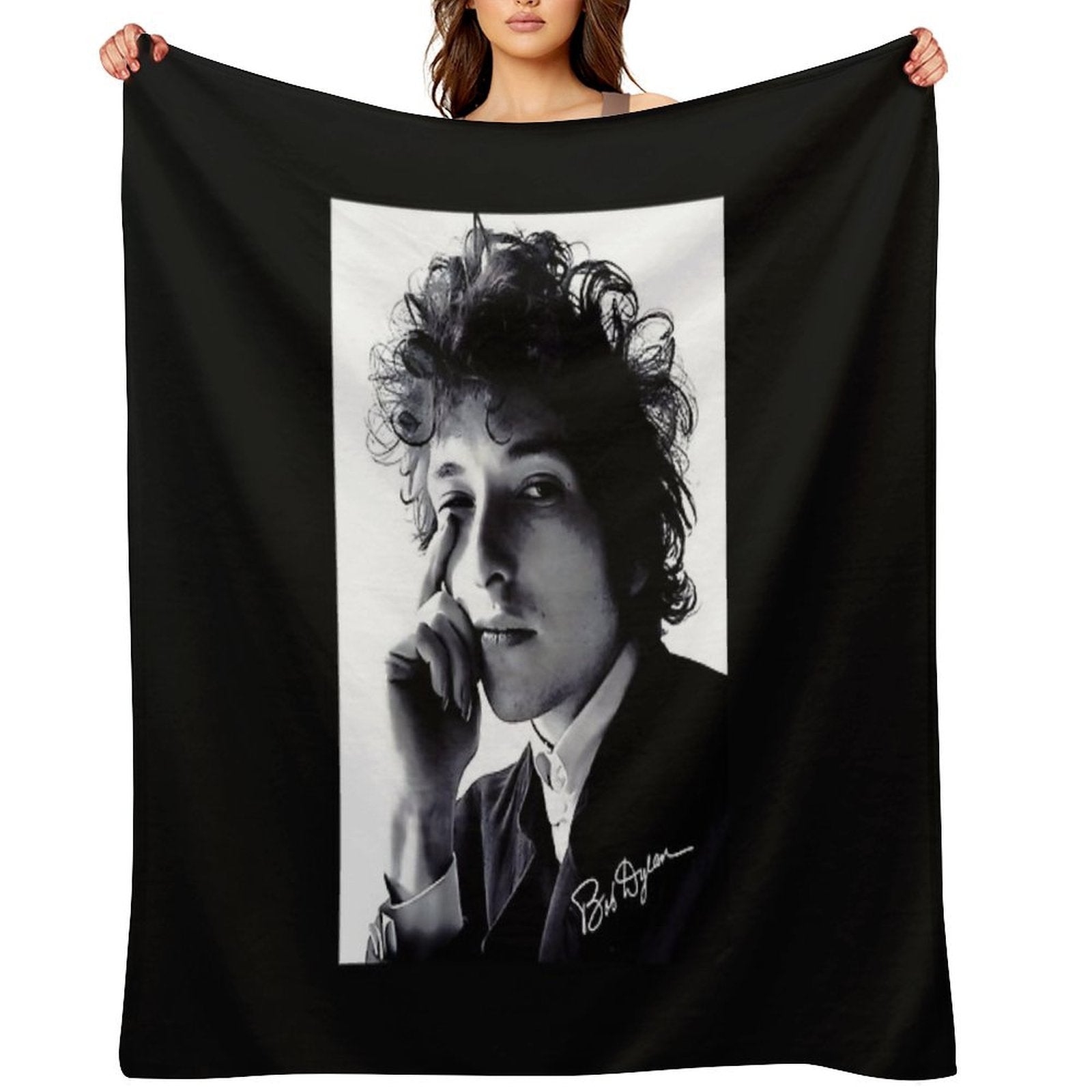 Bob Dylan Quick-dry Throw Blanket