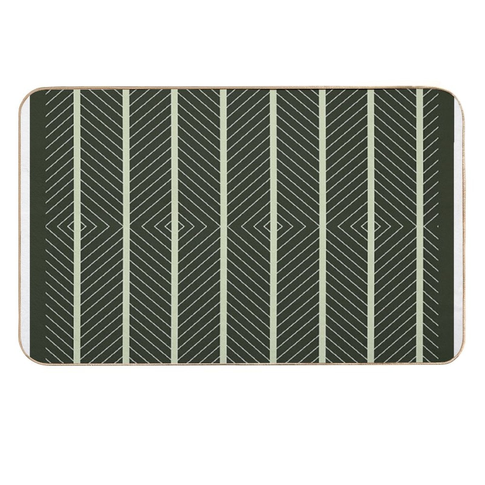 Lines In Lines  Versatile Bath Mat