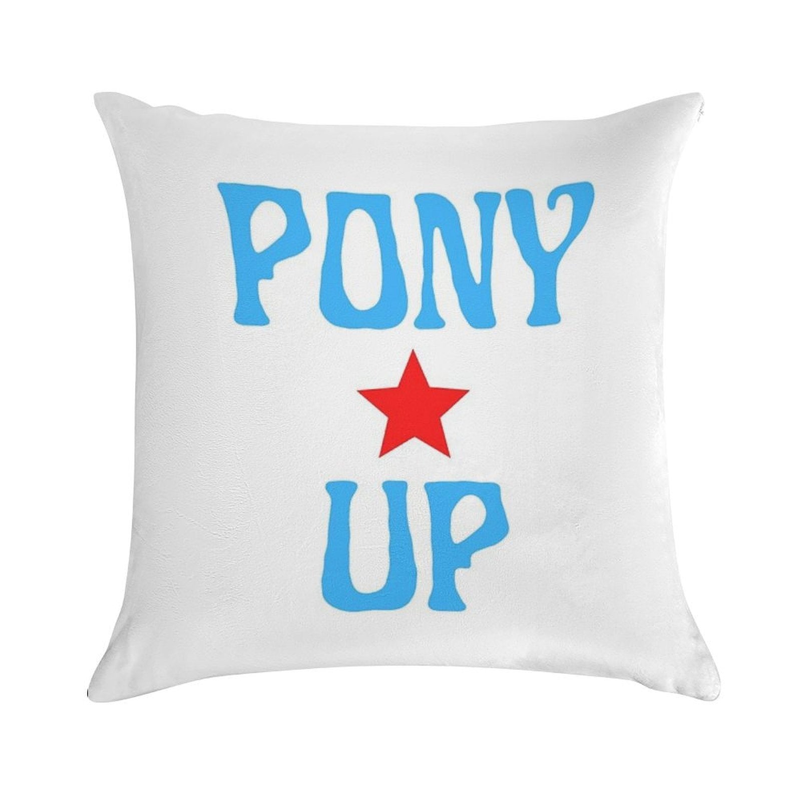 SMU Pony Up Soft Easy Maintenance Throw Pillow