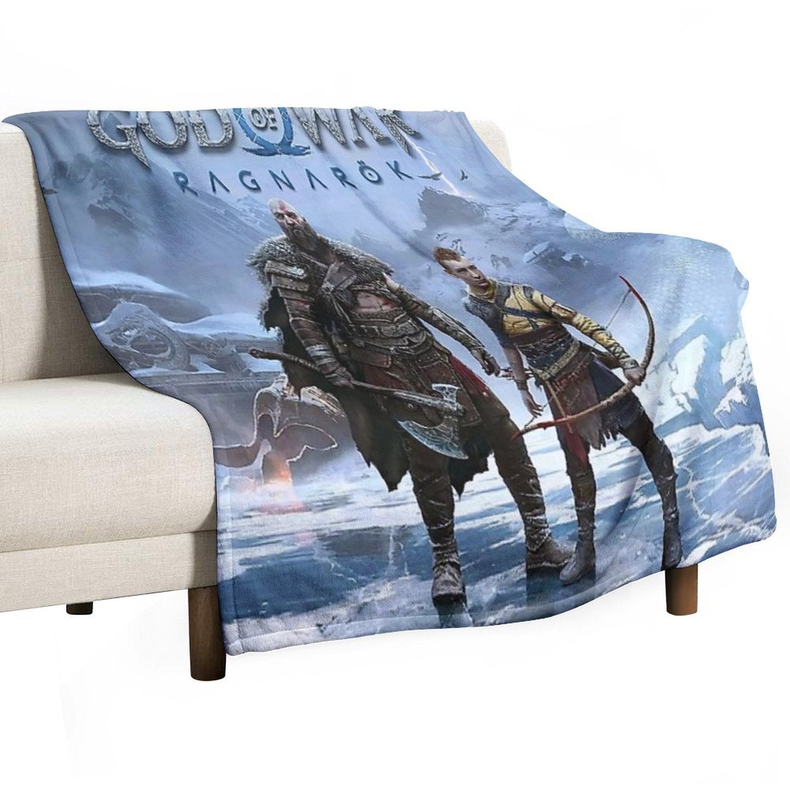 GOD OF WAR RAGNAROK Anti-pilling Throw Blanket