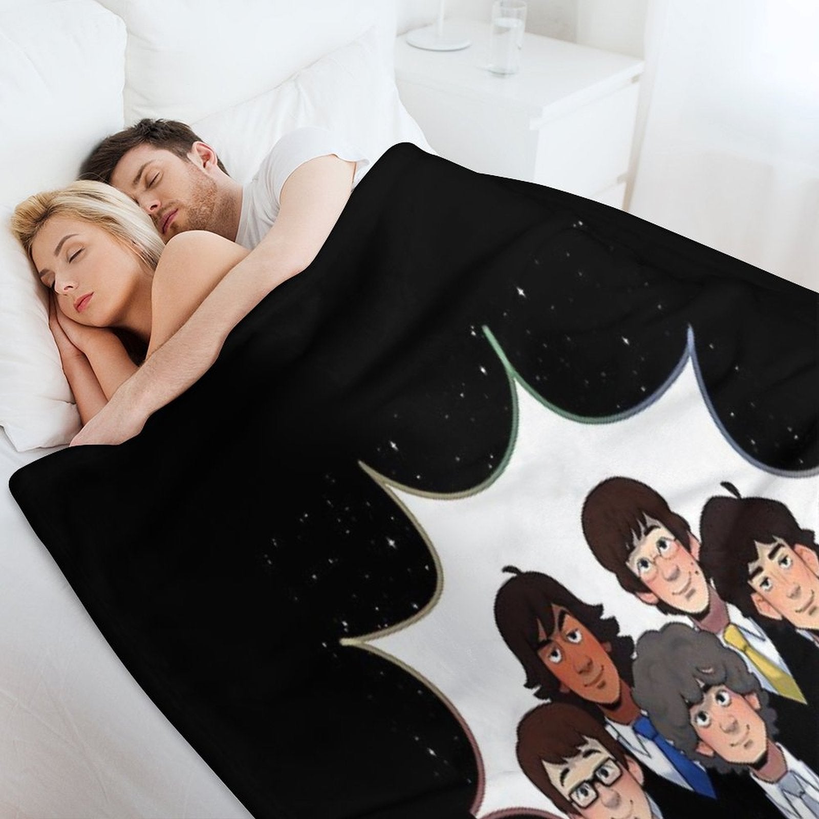 Tally Hall Anime Art Versatility Throw Blanket