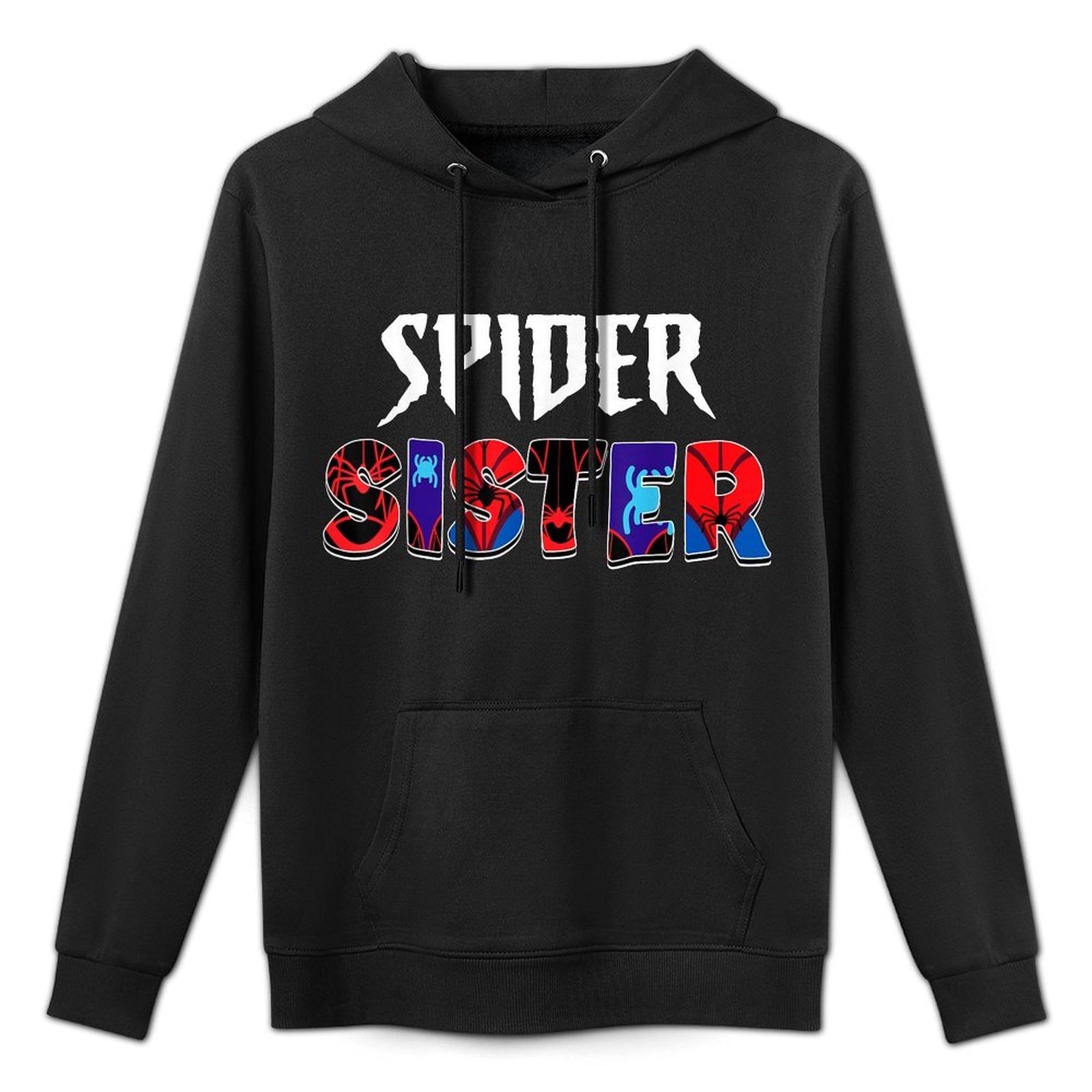 Birthday Party Spider Outfit Spider Sister Kids Girls Shrink-Resistant Hoodie
