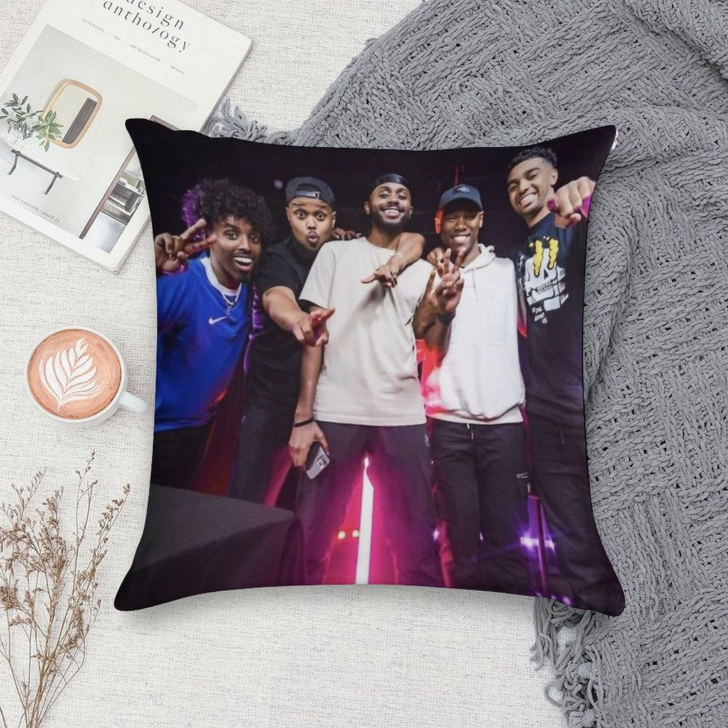 Beta Squad Team Soft High-Density Material Throw Pillow