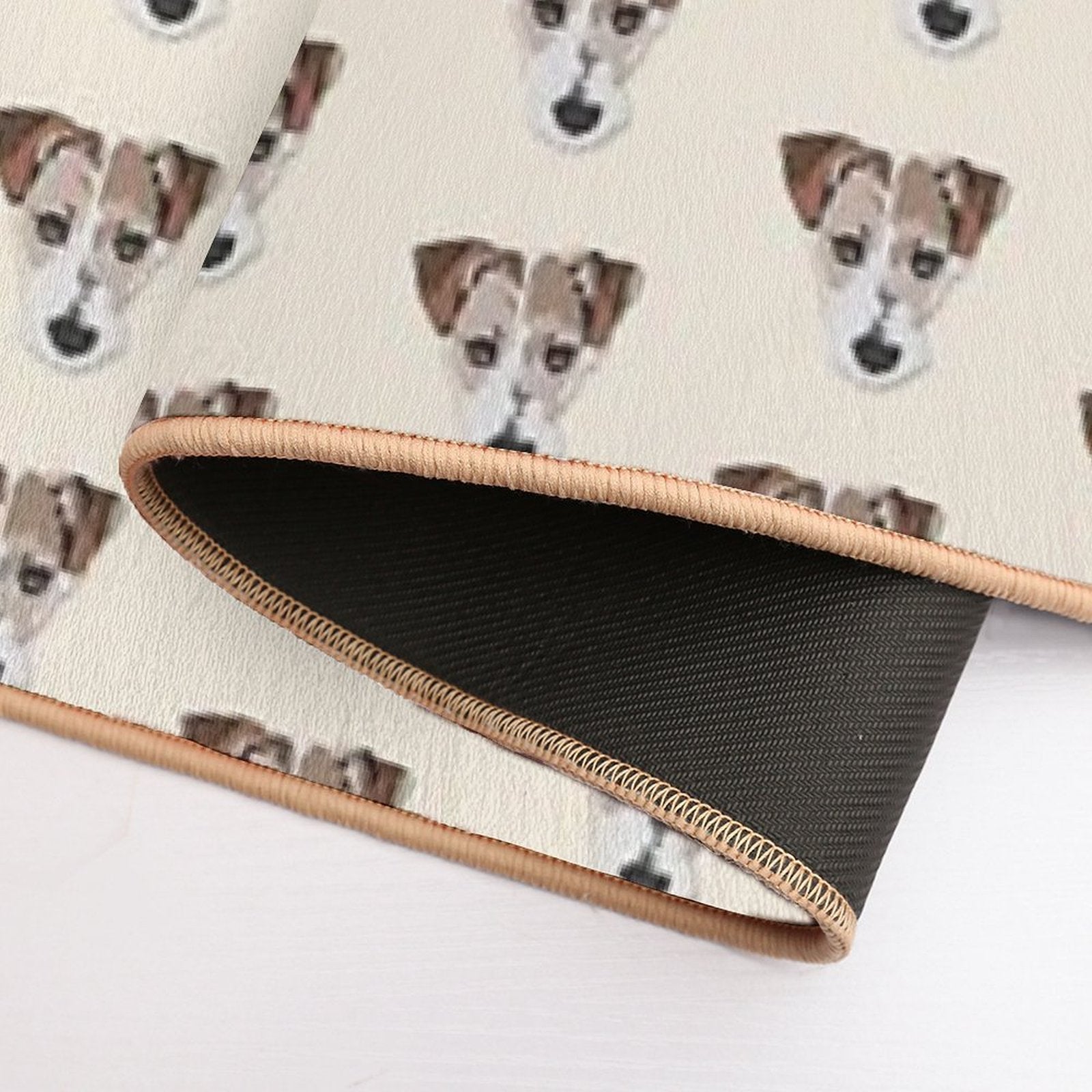 Stephen The Anxious Adventurer – Dog Mugshot  Multi-Purpose Bath Mat