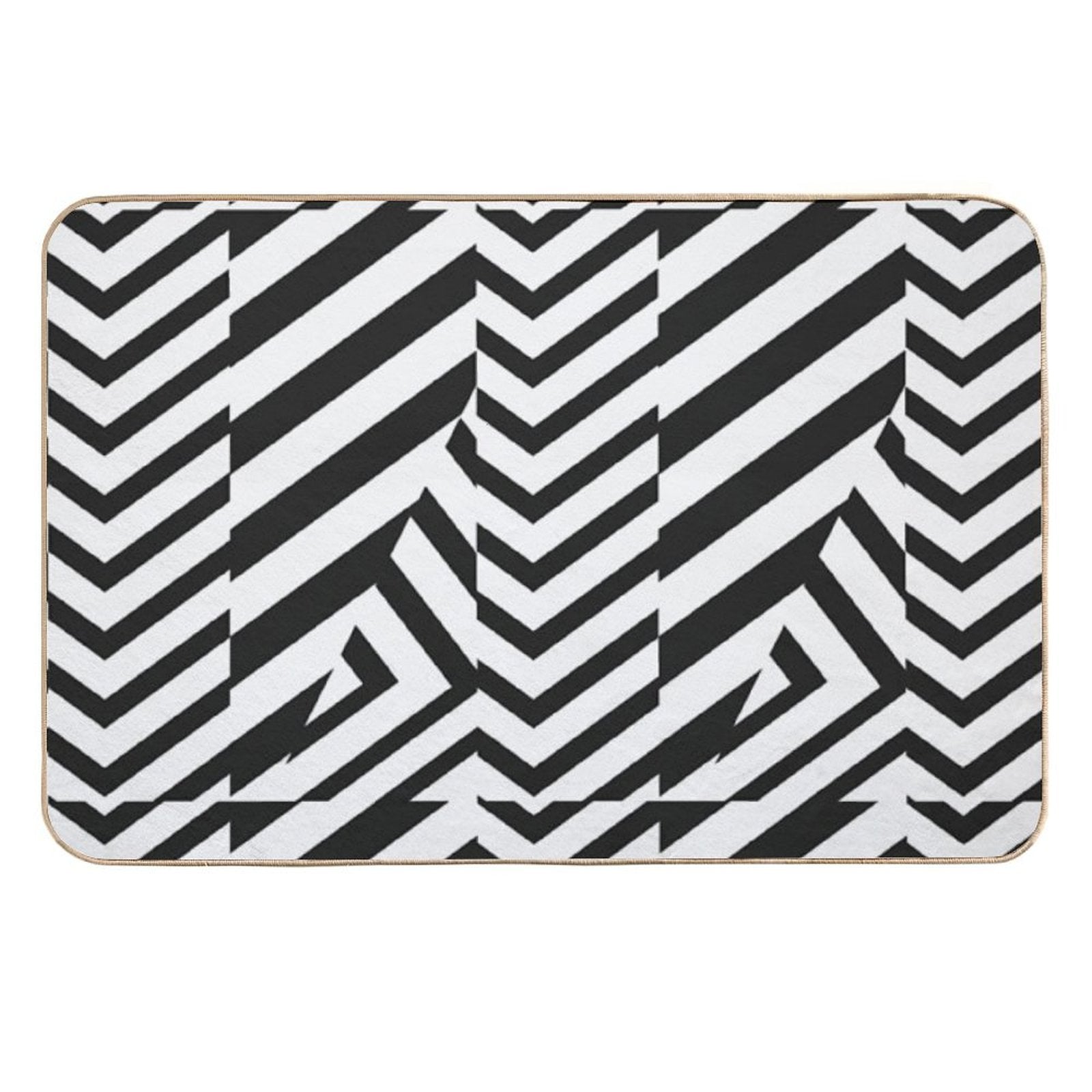 Classic Abstract Football Shirt Manchester  Pet-Safe Bath Mat