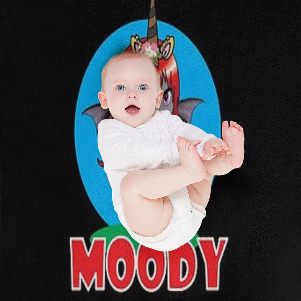 Iamsanna Moody Shrink-resistant Throw Blanket