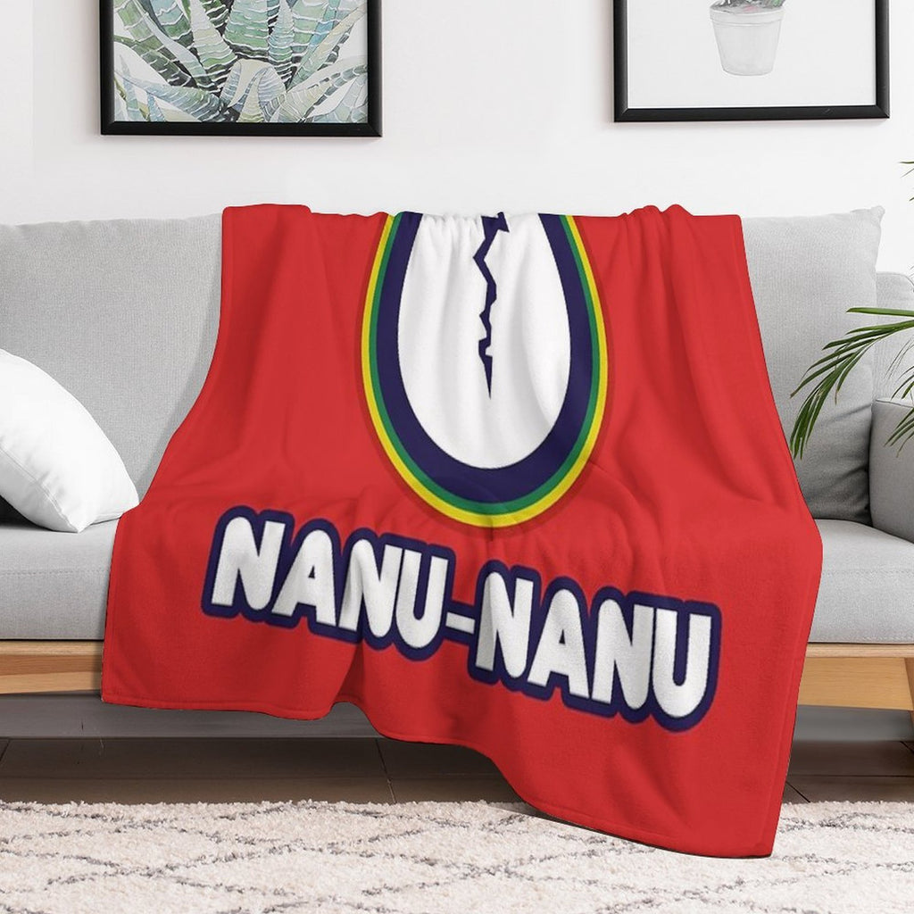 NANU-NANU! Plush Throw Blanket