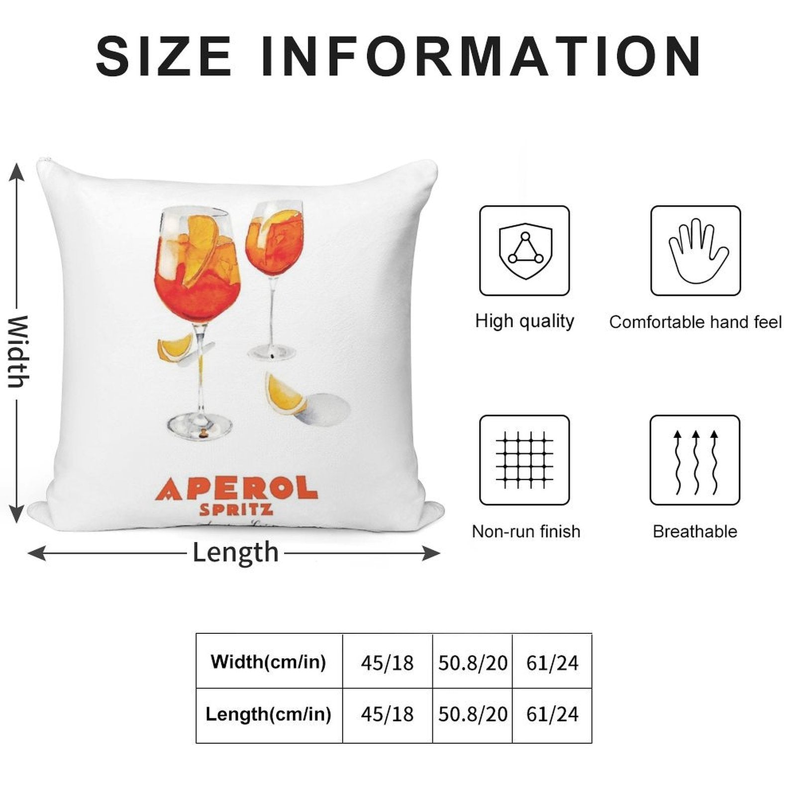 Aperol! Spritz Poster Soft Ultra-Soft Texture Throw Pillow