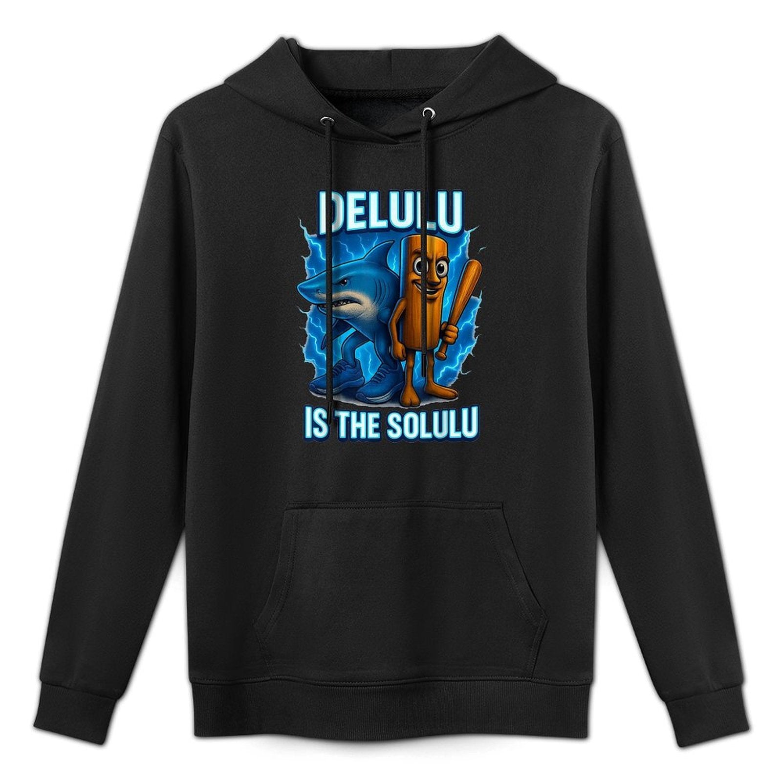 Tung Tung Tung Sahur Tralalero Tralala Funny Meme Pilling-Resistant Hoodie