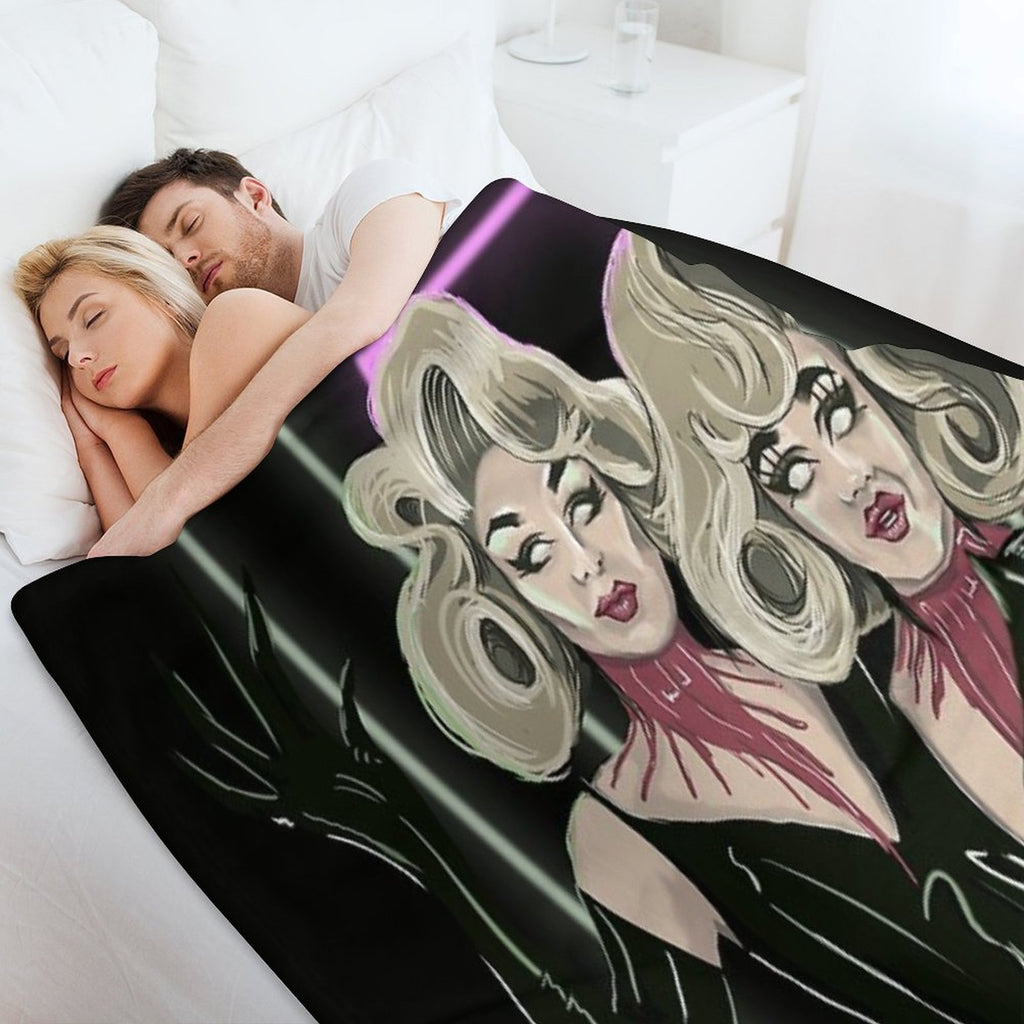 Meet Our Monsters! Boulet Brothers Season 3 Machine-washable Throw Blanket