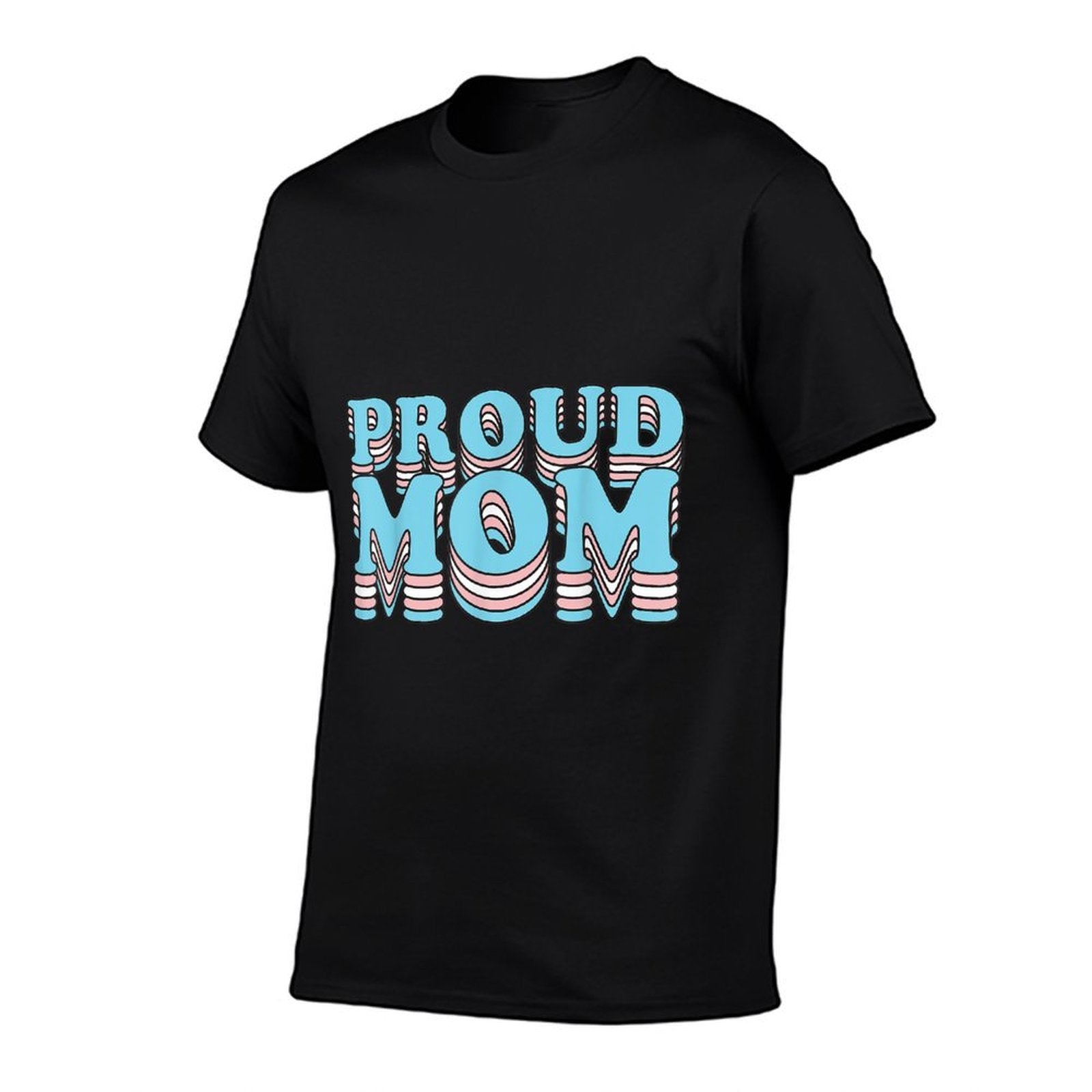 Transgender Pride Mother  Proud Trans Mom  Oversized Silhouette T-Shirt