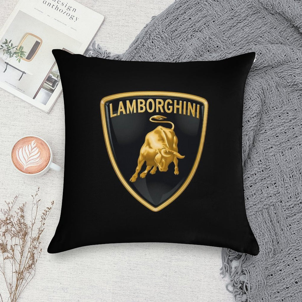 Pure Yellow Jasmine Soft Warmth Comfort Throw Pillow