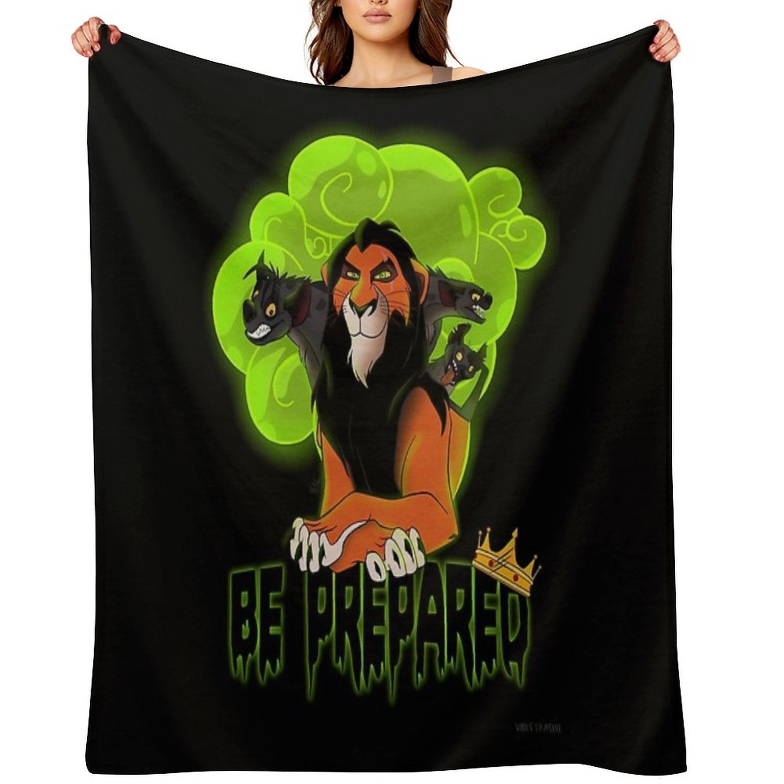 Scar Poster Easy Care Throw Blanket