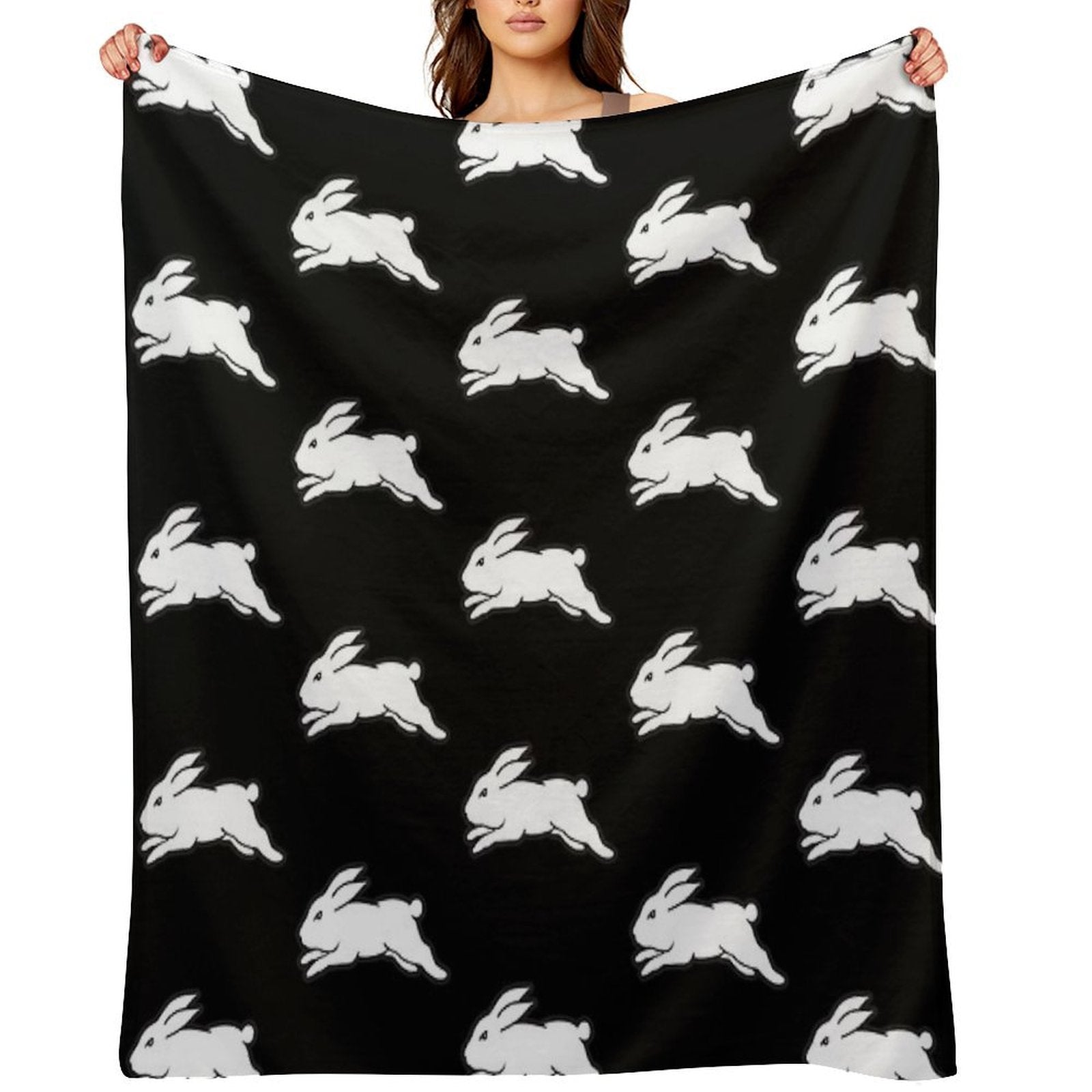 Reggie-Rabbitohs Durable Throw Blanket