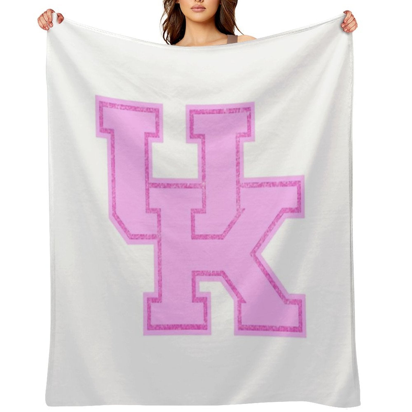 University of Kentucky Logo Travel-friendly Throw Blanket