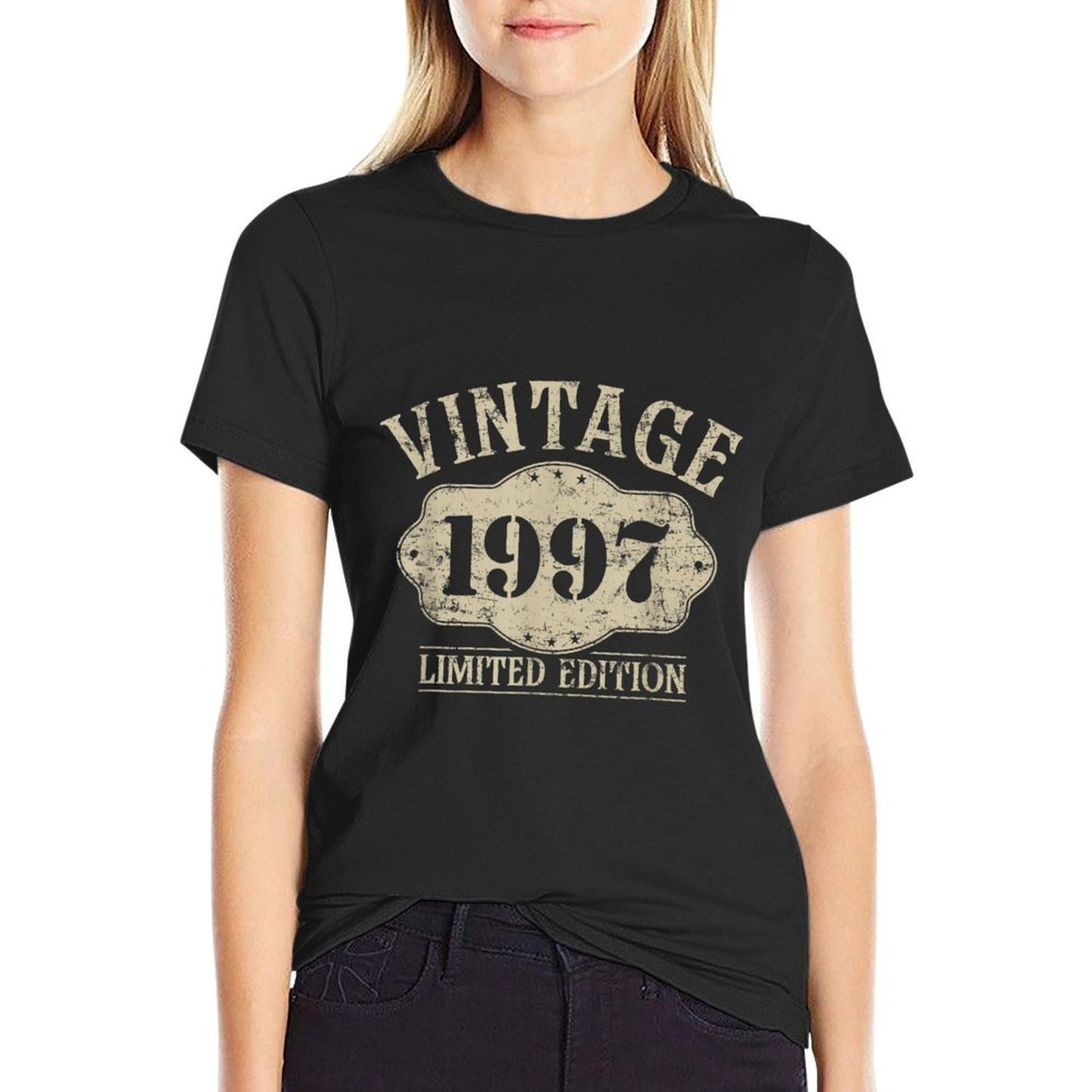 28th Birthday Born 1997 Limited Edition Vintage 1997  Wrinkle-resistant T-Shirt