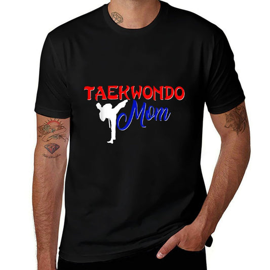 Taekwondo Mom Tae Kwon Do Martial Arts Boy Son  Fade-proof Color T-Shirt