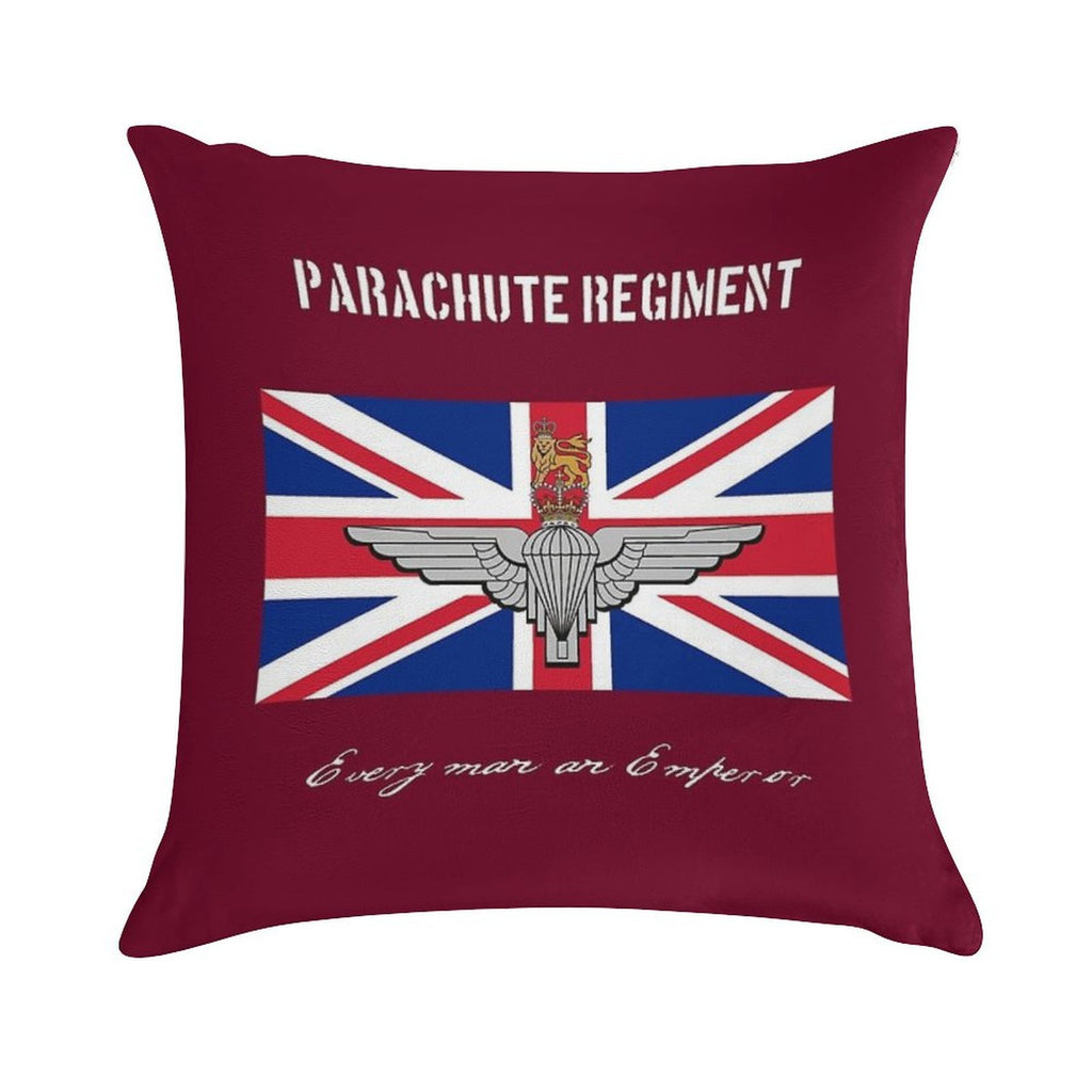 Parachute Regiment (UK) Every Man An Emperor Soft Warmth Comfort Throw Pillow