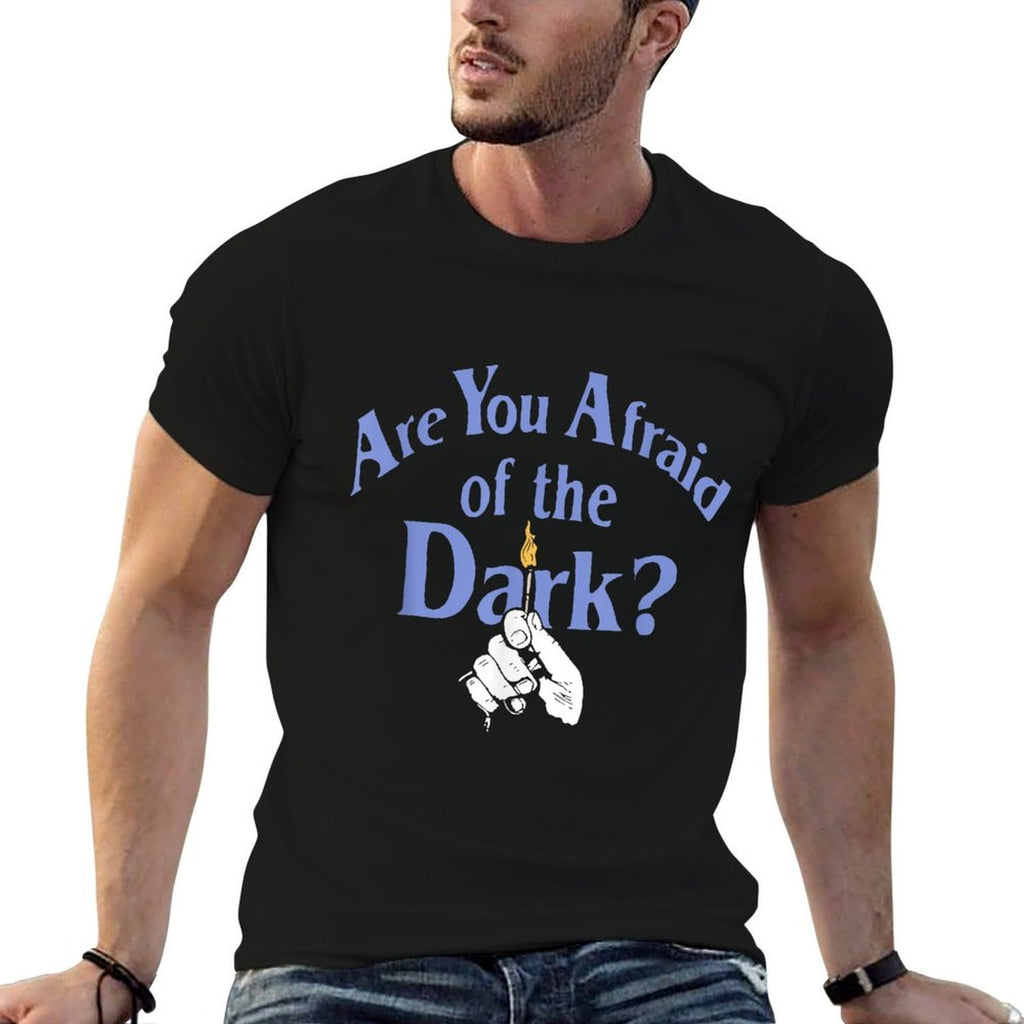 Are You Afraid Of The Dark Apparel  Rolled Sleeves T-Shirt