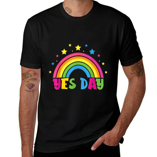 Yes Day  Oversized Silhouette T-Shirt