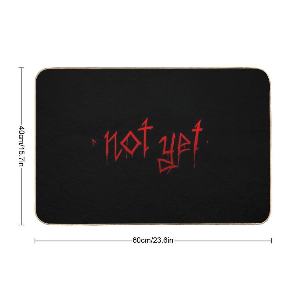 Not Yet. Durable Bath Mat