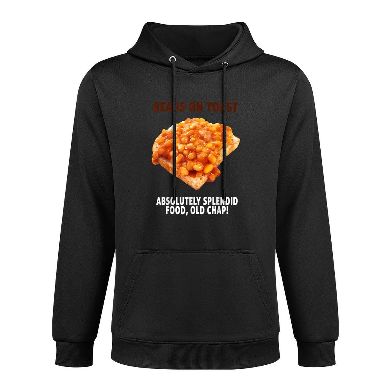 Baked Beans On Toast Outfit Ideas For Men  British Food Relaxed Fit Hoodie