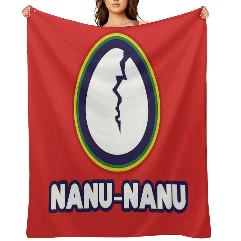 NANU-NANU! Plush Throw Blanket