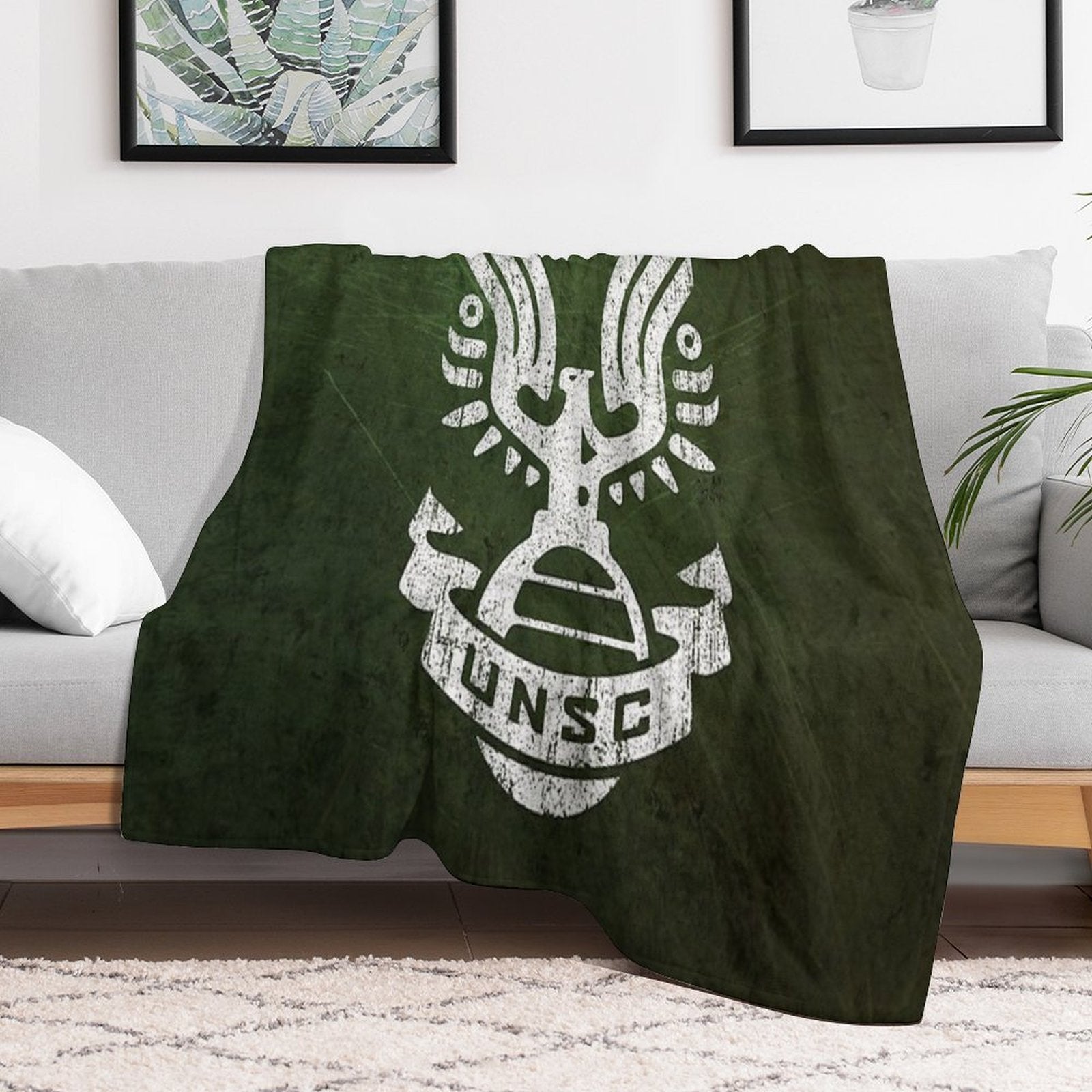 UNSC - Infinite Velvety-soft Throw Blanket