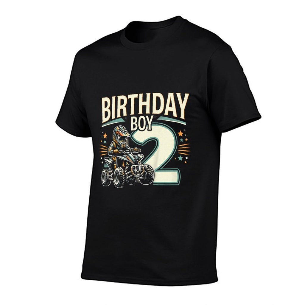 Kids 2 Year Old Quad ATV Four Wheeler 2nd Birthday Boy  Classic T-Shirt