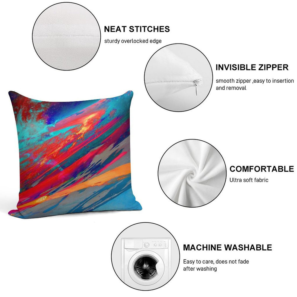 Nebula Soft Warmth Comfort Throw Pillow