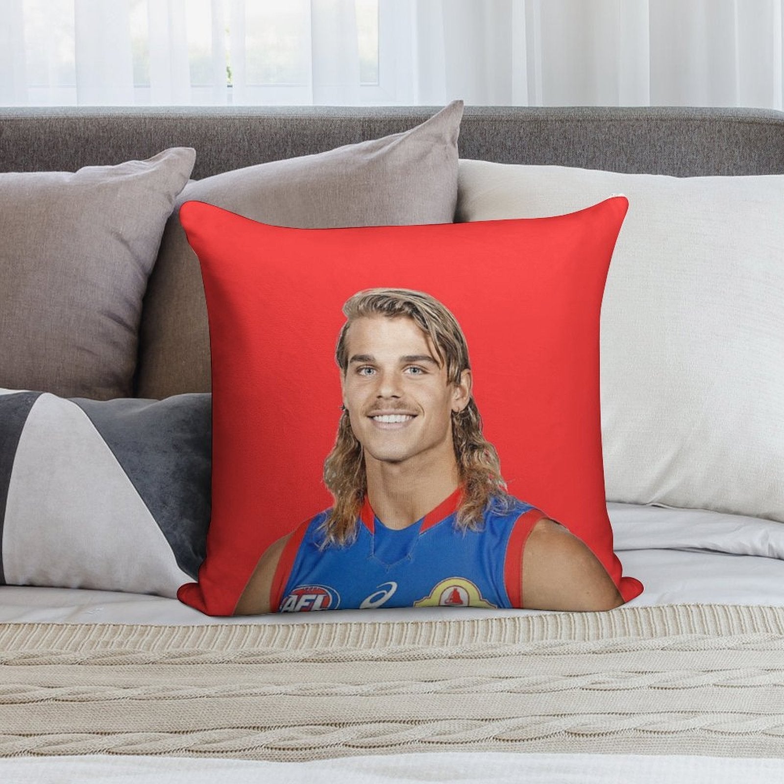 Bailey Smith Soft Washable Throw Pillow