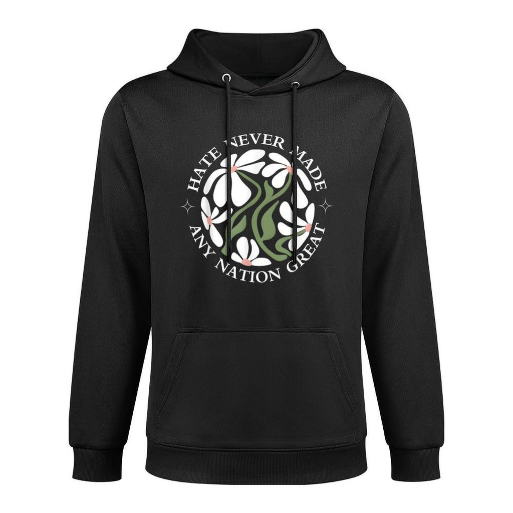 Anti Trump Floral Butterflies Democrat President Liberal All-Day Comfort Hoodie