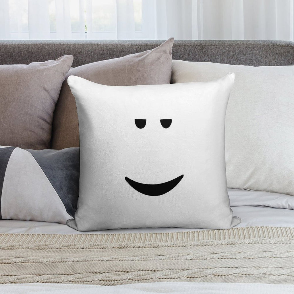 Chill Face Soft Warmth Comfort Throw Pillow