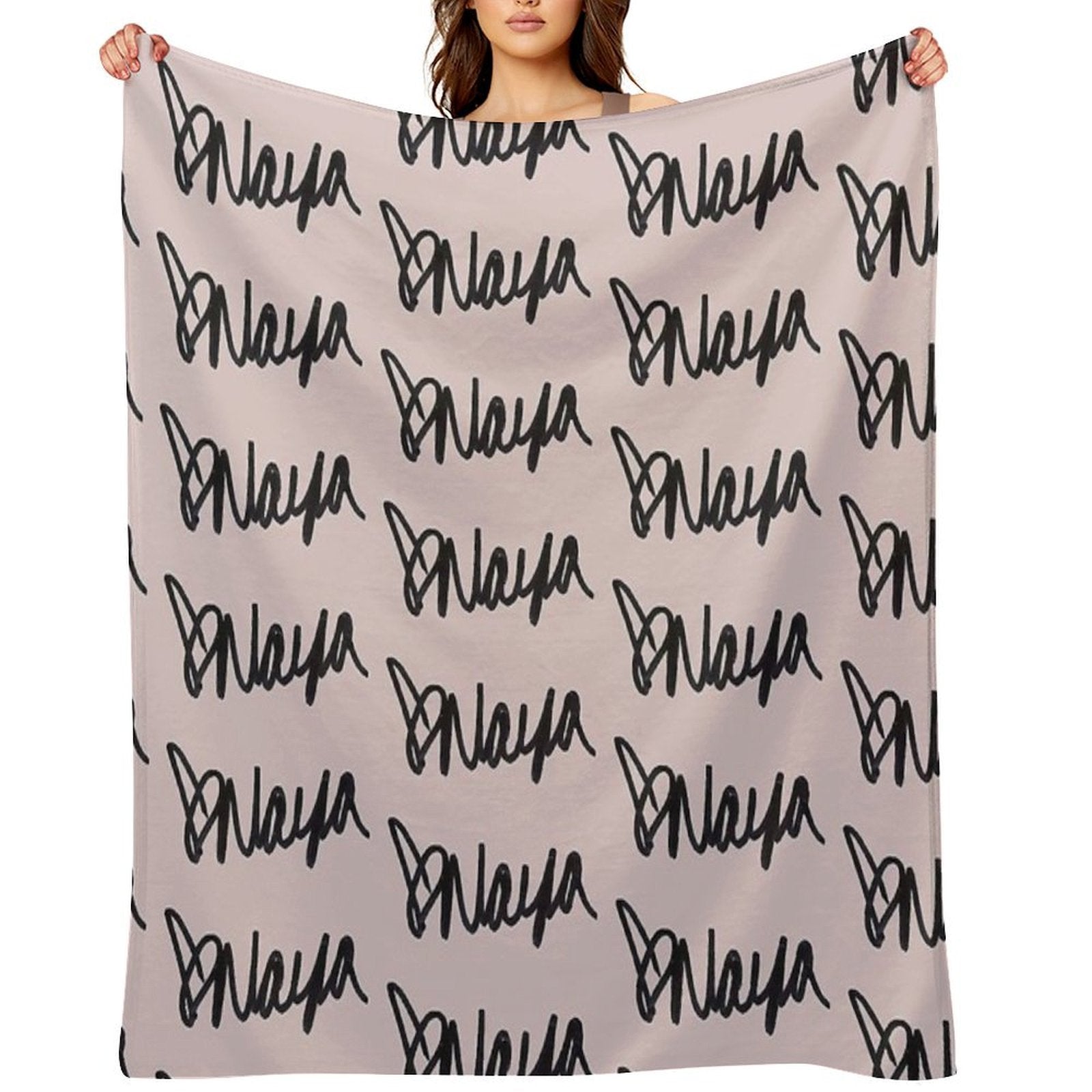 Naya Rivera Autograph Machine-washable Throw Blanket