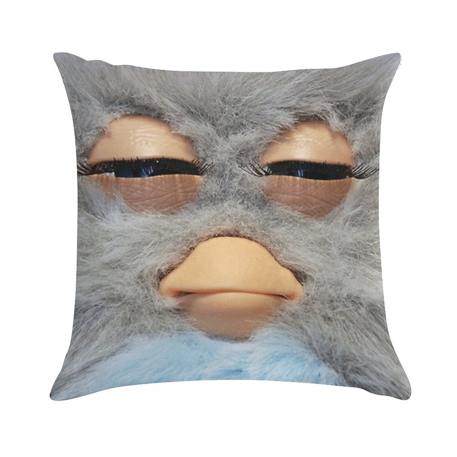 Furby Soft Reinforced Edging Throw Pillow