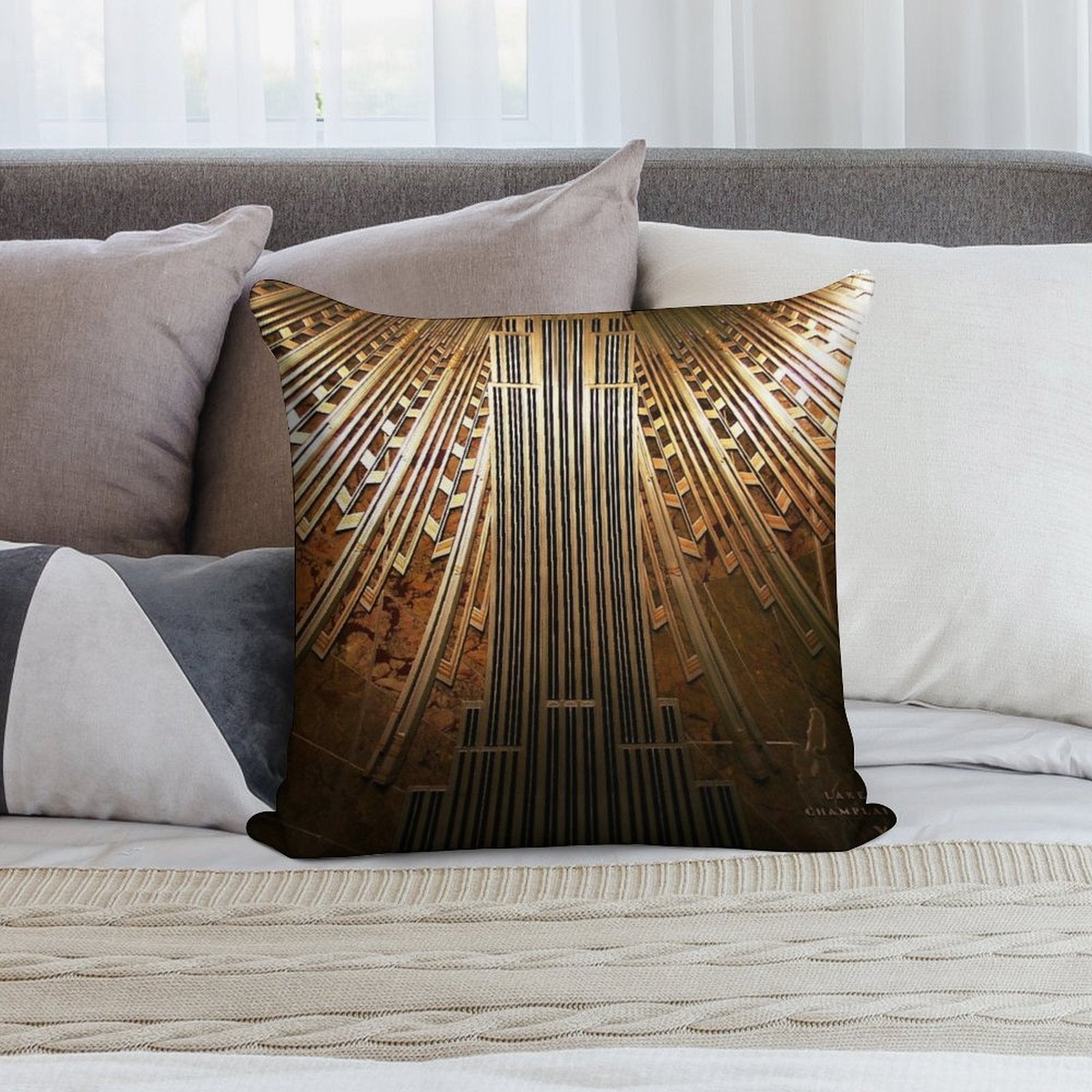 ESB Lobby Soft Gift Ready Throw Pillow
