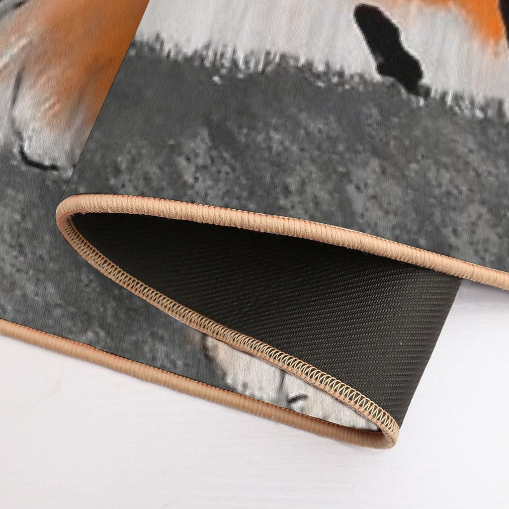 Resting Tiger  Rapid-Drying Bath Mat