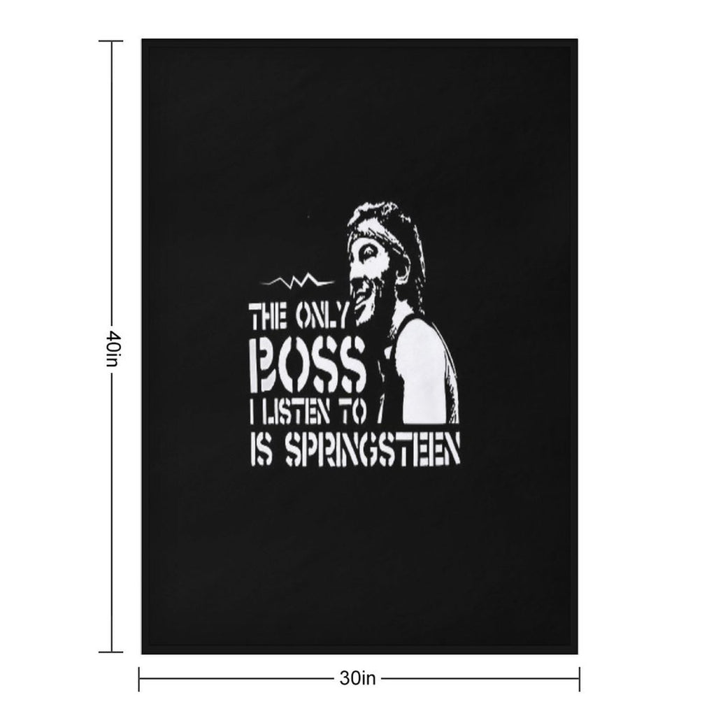 Bruce Springsteen = Born In The USA Travel-friendly Throw Blanket