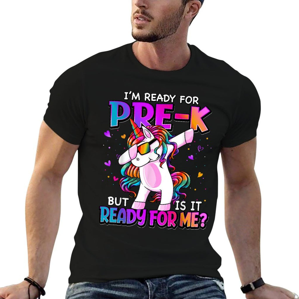 Im Ready For Pre-K Back To School Pre-K Girls  Easy-care T-Shirt