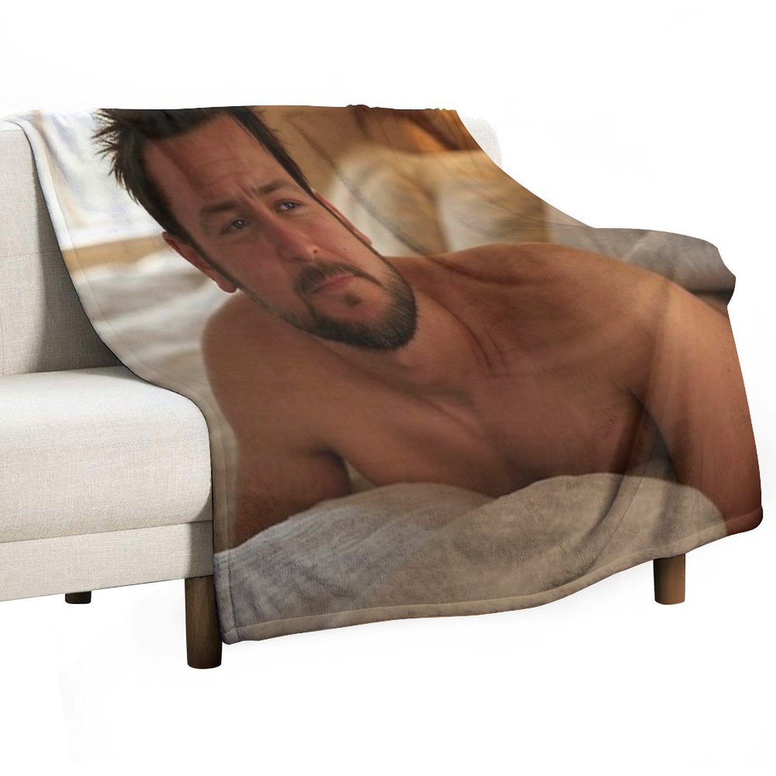 Tyler Hynes Machine-washable Throw Blanket