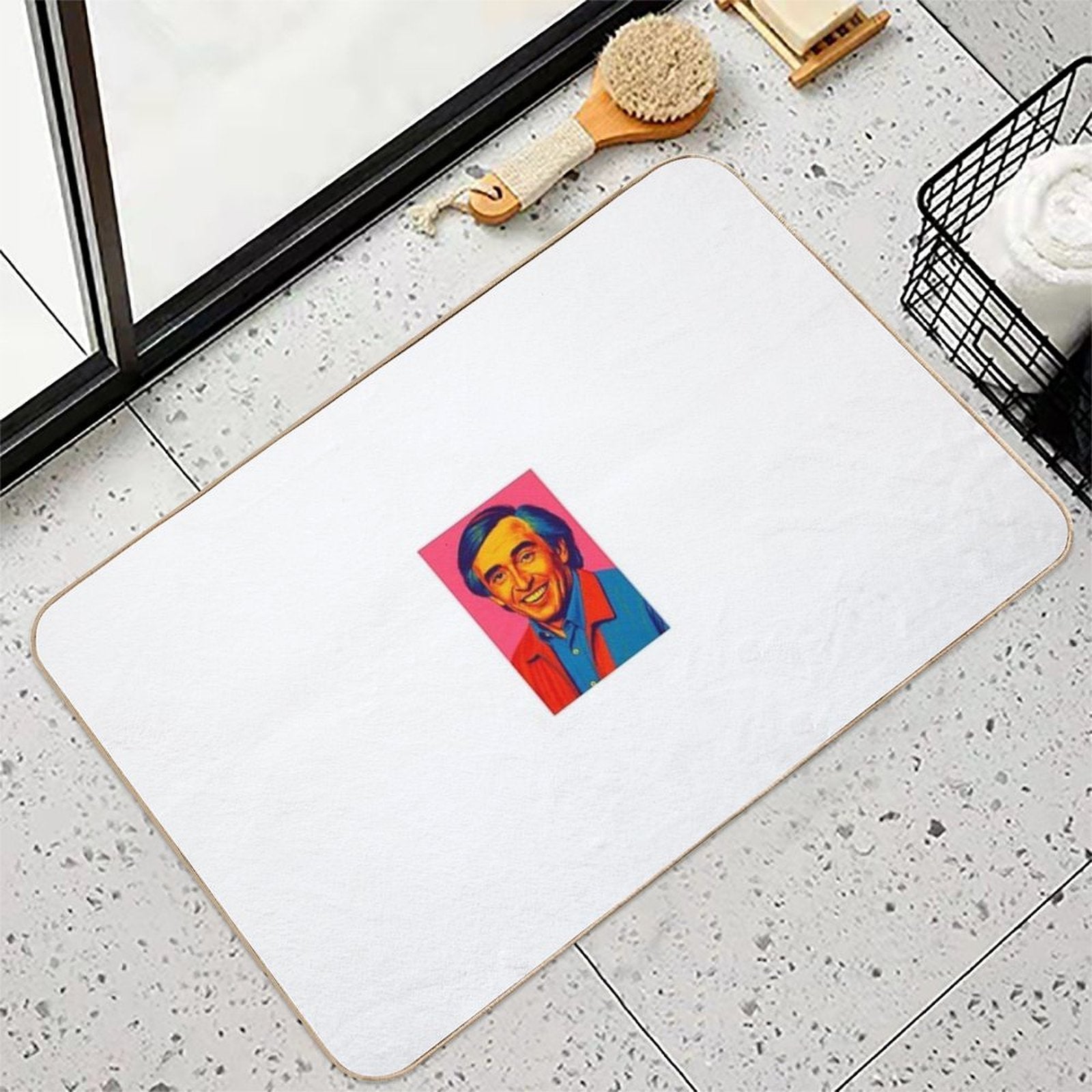 Alan Partridge  Long-Lasting Bath Mat