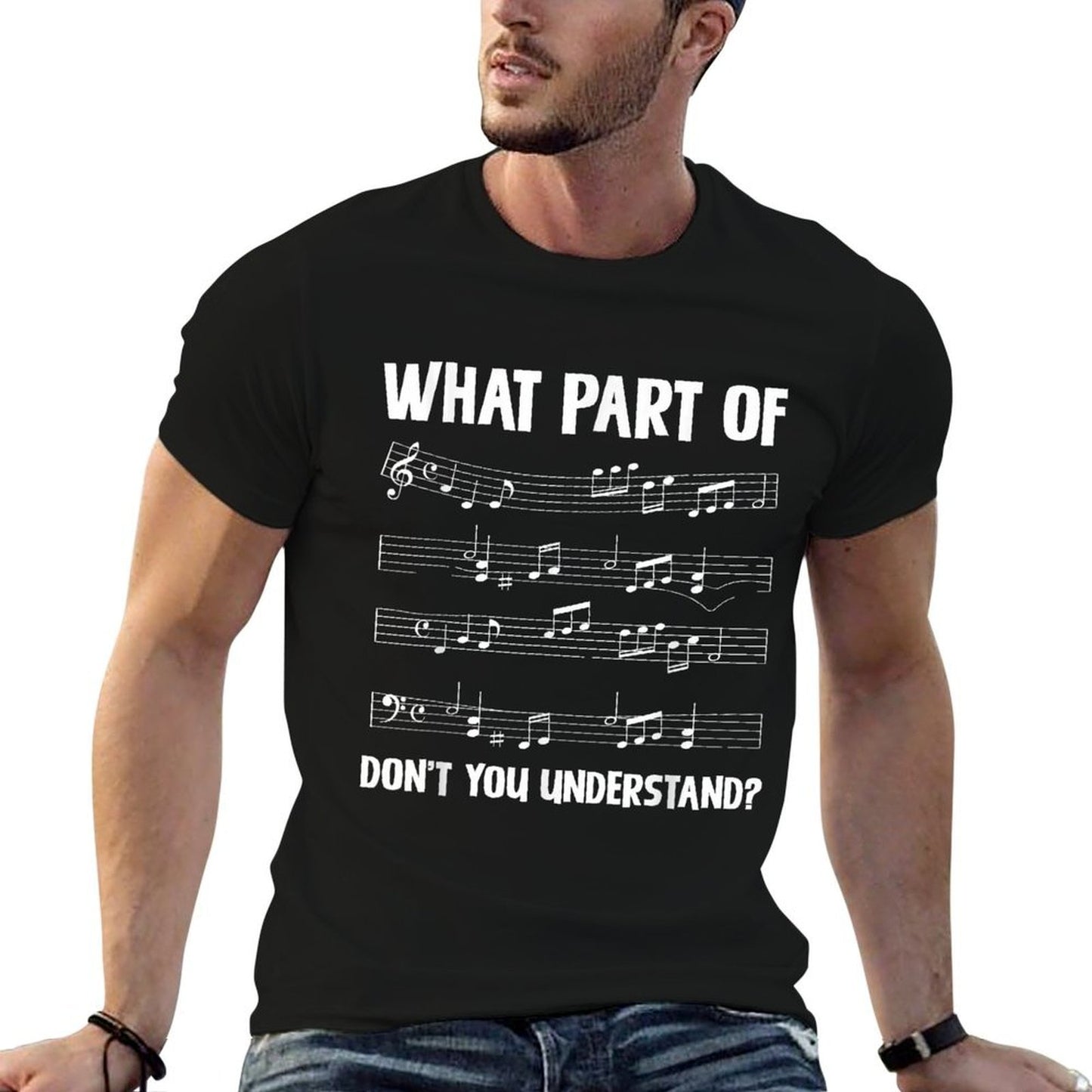 What Part Of Dont You Understand Music  Moisture-wicking T-Shirt