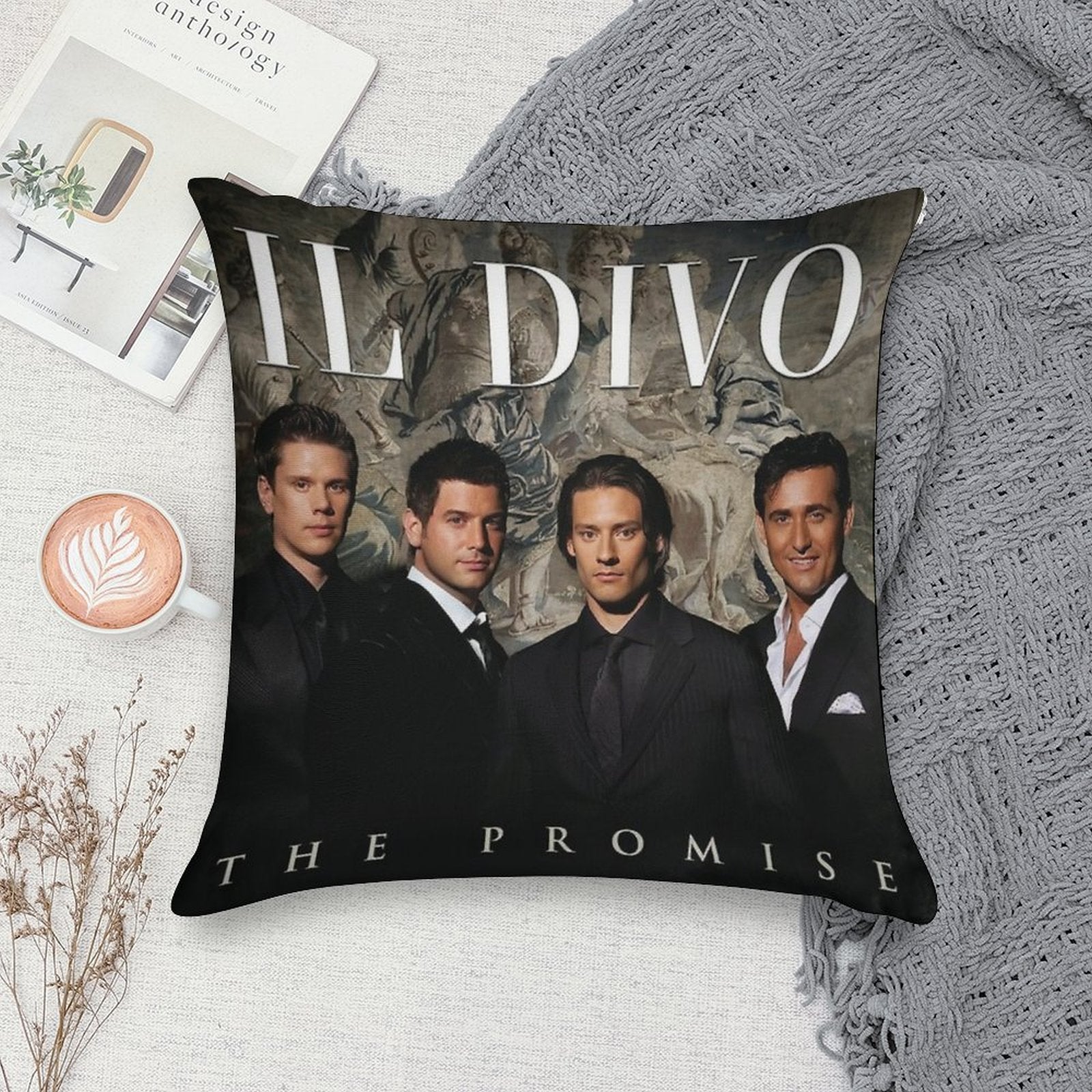 Il Divo The Promise Soft Multiple Sizes Throw Pillow