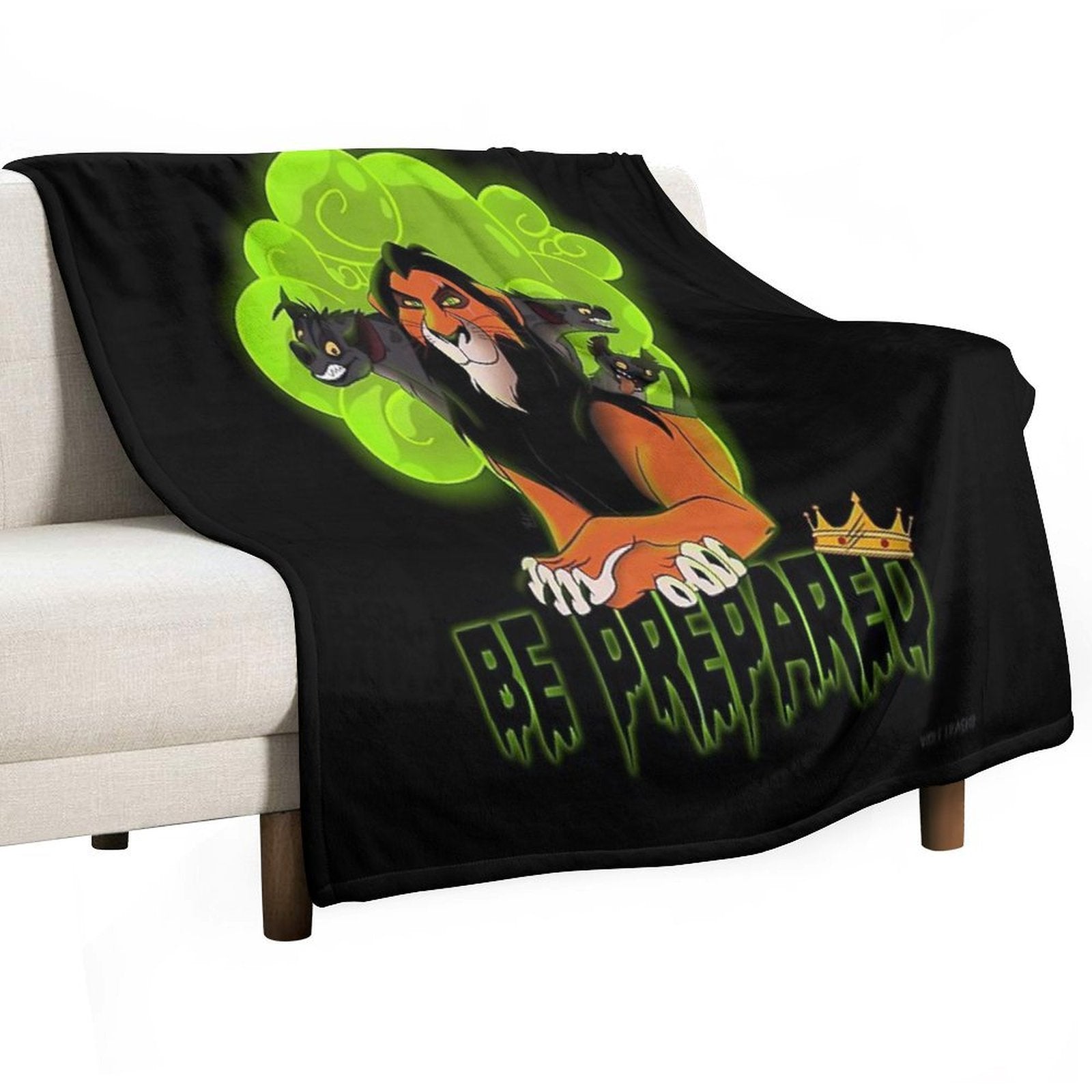 Scar Poster Easy Care Throw Blanket