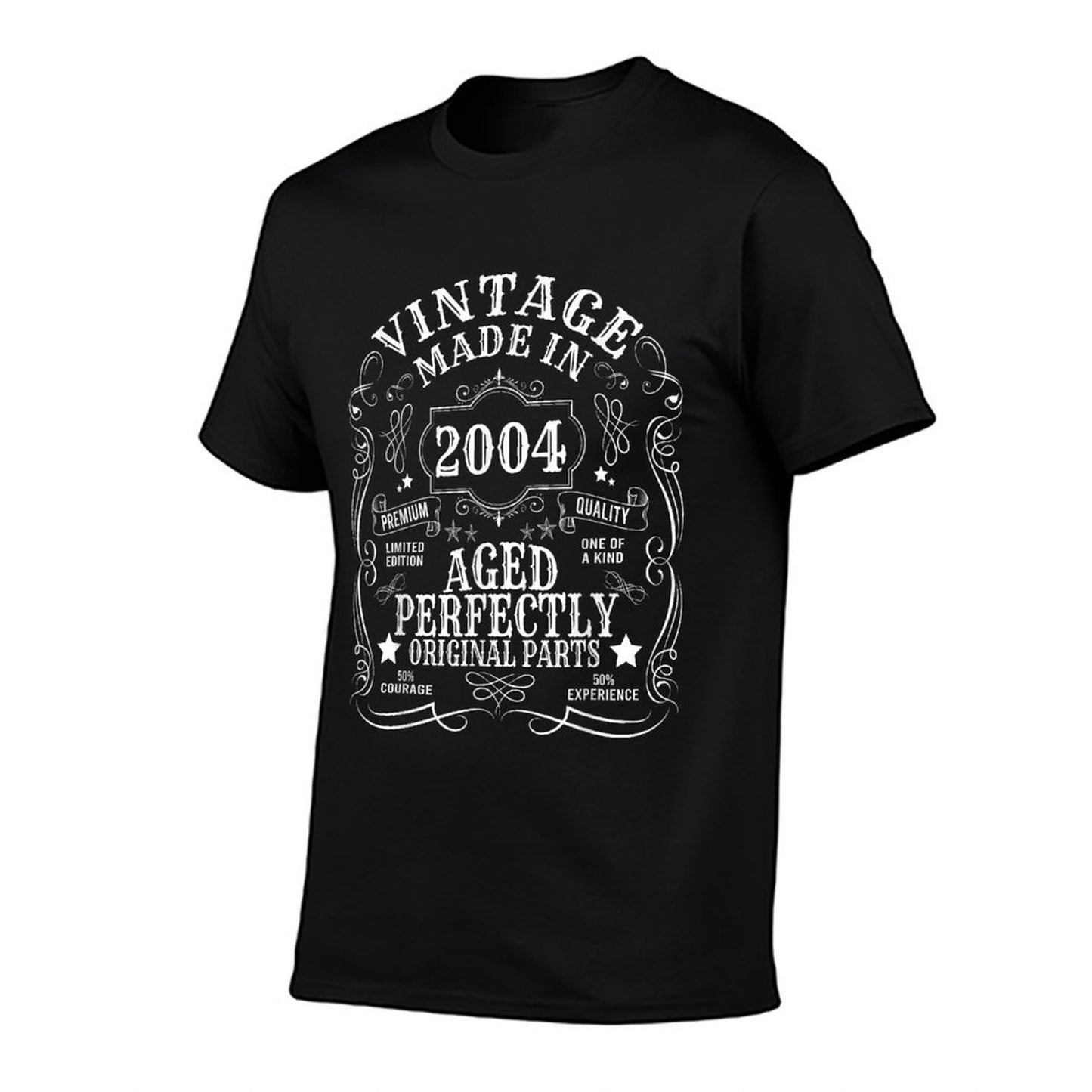 21st Birthday Man Woman 21 Years 2004 Decorative Funny Gift  Eco-friendly Material T-Shirt
